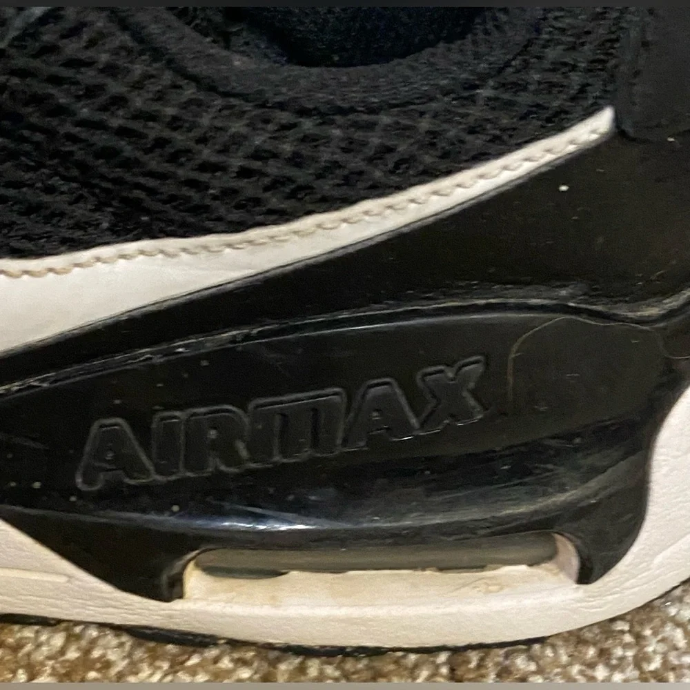 Nike Air Max System [DQ0284-001] Kids Casual Shoes Black White Size 6Y